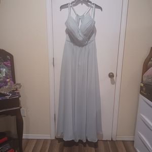 Brides maid / formal dress, size 16, sea glass color